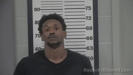 Mugshot of DARION JAMAL WHITE booked in Platte County, Missouri on June 24, 2026