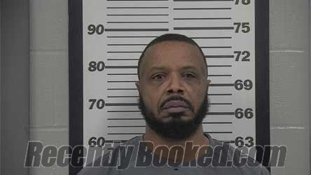 Booking photo from Platte County, Missouri