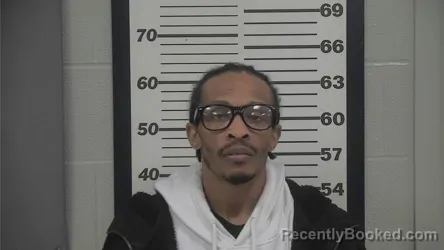 Booking photo from Platte County, Missouri