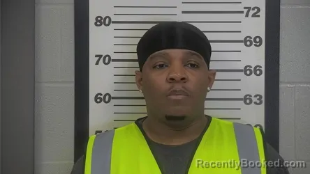 Booking photo from Platte County, Missouri