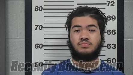 Booking photo from Platte County, Missouri