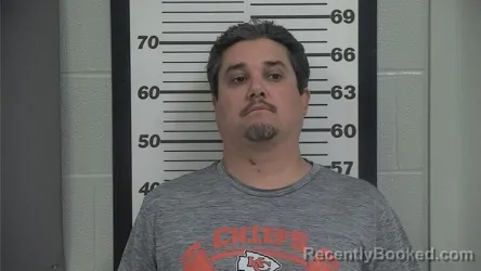 Mugshot of Justin S Gonzales booked in Platte County, Missouri on August 29, 2026