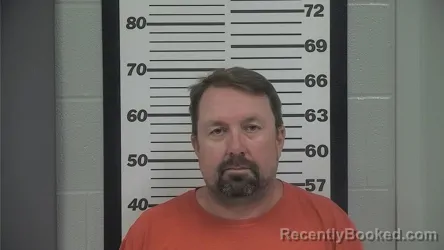 Mugshot of Joseph Anthony Hunsucker booked in Platte County, Missouri on August 23, 2026