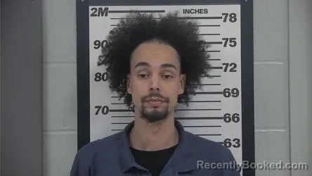 Booking photo from Platte County, Missouri