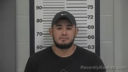 Mugshot of Julio Cesar Navarrete booked in Platte County, Missouri on August 23, 2026