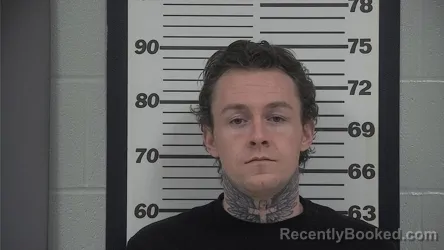 Mugshot of JOSHUA RICHEY booked in Platte County, Missouri on May 13, 2026