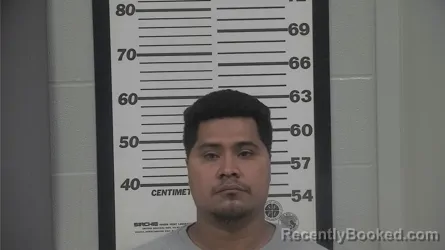 Mugshot of JORGE D REYES-LOPEZ booked in Platte County, Missouri on June 21, 2026