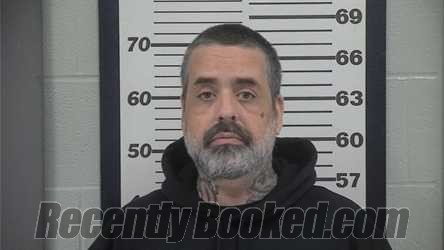 Booking photo from Platte County, Missouri