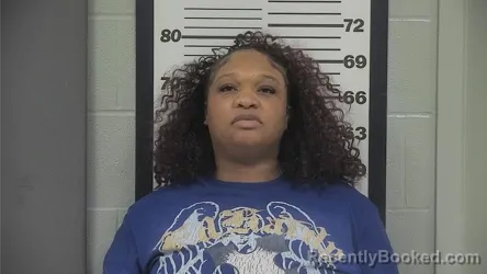 Mugshot of Jamesha Wright booked in Platte County, Missouri on August 5, 2026