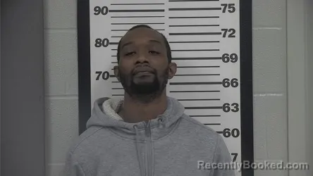 Booking photo from Platte County, Missouri