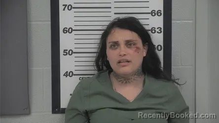 Mugshot of Mackenzie Renee Blacketer booked in Platte County, Missouri on August 23, 2026