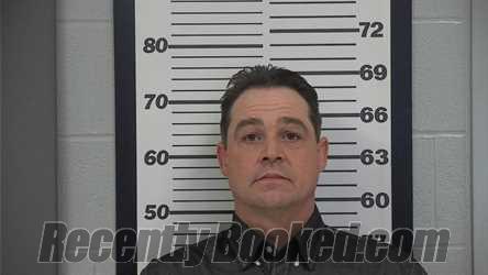 Booking photo from Platte County, Missouri