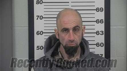 Booking photo from Platte County, Missouri