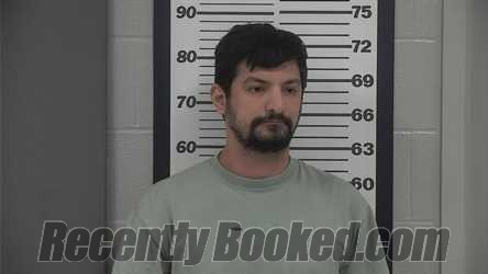 Booking photo from Platte County, Missouri