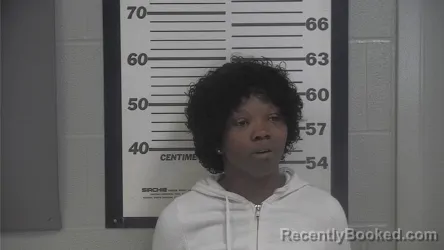 Mugshot of Rayshonda D Jones booked in Platte County, Missouri on September 9, 2026