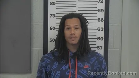 Booking photo from Platte County, Missouri