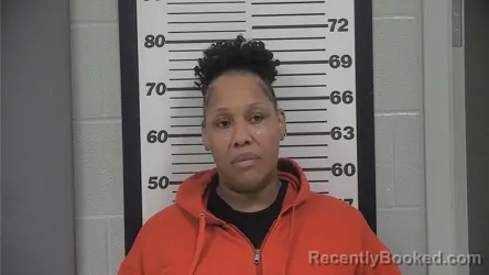 Mugshot of SHARONDA ALICIA MOBLEY booked in Platte County, Missouri on April 4, 2026