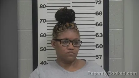 Mugshot of Tikeisha L Brown booked in Platte County, Missouri on September 3, 2026