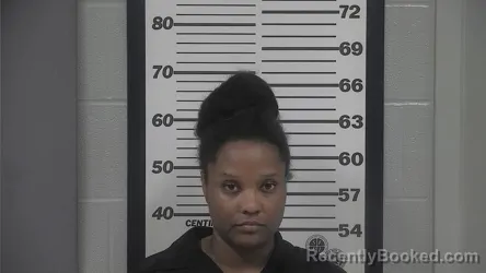 Mugshot of TEIA STEPHANIE GURLEY booked in Platte County, Missouri on July 3, 2026