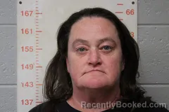Mugshot of KIMBERLEY SUE KELLY booked in Polk County, Missouri on May 6, 2026