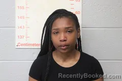 Mugshot of TANIYA RENICE HEWLETT booked in Polk County, Missouri on June 30, 2026