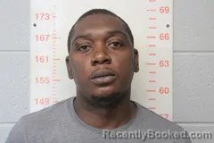 Mugshot of OMAR LATRELL THOMPSON booked in Polk County, Missouri on July 5, 2026