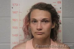 Mugshot of KAHLIE DAWN CRUZAN booked in Polk County, Missouri on July 29, 2026