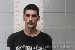 Mugshot of Russell Wade Meredith booked in Polk County, Missouri on August 7, 2026