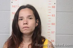 Mugshot of Kaylee Lennie Cerqua booked in Polk County, Missouri on August 14, 2026