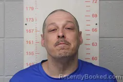 Mugshot of Richard Ellery Johnson booked in Polk County, Missouri on August 19, 2026