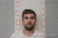 Mugshot of Lane Wade Bannister booked in Polk County, Missouri on August 21, 2026