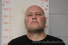 Mugshot of Corey Allen Jacobs booked in Polk County, Missouri on September 3, 2026