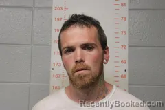 Mugshot of Cody David Armstrong booked in Polk County, Missouri on October 15, 2026