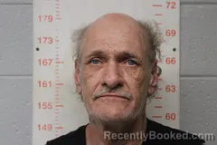 Mugshot of James C Campbell booked in Polk County, Missouri on October 26, 2026