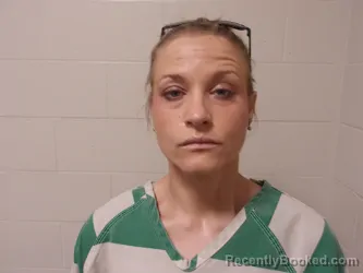 Mugshot of Julia Jo Burns booked in Pulaski County, Missouri on August 24, 2026