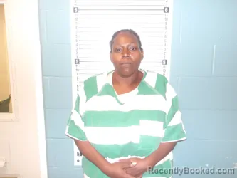 Mugshot of Delories Joy Thomas booked in Pulaski County, Missouri on October 14, 2026
