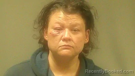 Mugshot of AMANDA LYNN PREWITT booked in Randolph County, Missouri on April 23, 2026