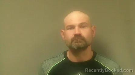 Mugshot of STEPHEN ALLEN BURKS booked in Randolph County, Missouri on April 21, 2026