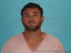 Mugshot of SANTIAGO FUENTES III booked in Aransas County, Texas on March 24, 2026