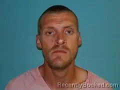 Mugshot of CALEB DUSTIN RILEY booked in Aransas County, Texas on March 25, 2026