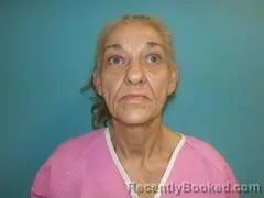 Mugshot of MARY JO HODGSON booked in Aransas County, Texas on April 16, 2026