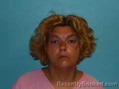 Mugshot of ASHLEY NICOLE POWELL booked in Aransas County, Texas on May 3, 2026