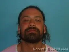 Mugshot of LEO NORIEGA PADILLA booked in Aransas County, Texas on May 25, 2026