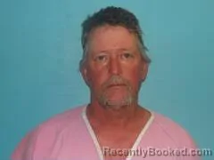 Mugshot of LARRY WILLIAM MAHAN booked in Aransas County, Texas on May 25, 2026