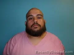 Mugshot of NOE DANIEL GARCIA booked in Aransas County, Texas on June 30, 2026