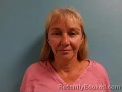 Mugshot of GLADYS CHRISTINE ANDRICHYN booked in Aransas County, Texas on July 8, 2026