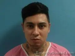 Mugshot of ISAIAH NOEL PENA booked in Aransas County, Texas on July 8, 2026