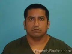 Mugshot of PATRICIO REYES booked in Aransas County, Texas on July 29, 2026