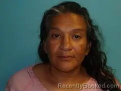 Mugshot of TERESA CANTERO booked in Aransas County, Texas on August 3, 2026