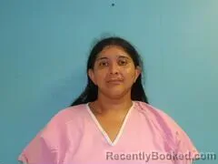 Mugshot of Stephanie Renae Olivarez booked in Aransas County, Texas on August 15, 2026